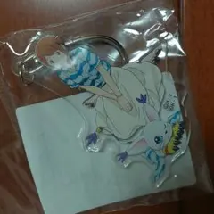 デジモン　オリジナルキーホルダー　八神ヒカリ&テイルモン