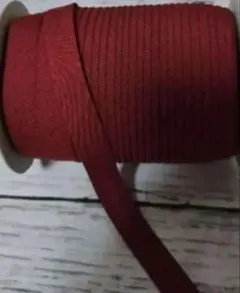 バイアステープワインレッド幅1.6㌢長さ1.5メートル