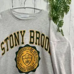 【古着】STONY BROOK大学　トレーナー