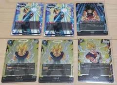 【匿名配送】未知なる冒険 SR4枚 L2枚セット/ベジット/ベジータ/孫悟空