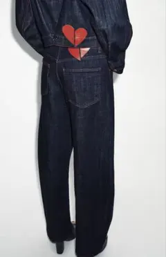 2026年最新】ZARA TRF ハート デニムパンツの人気アイテム - メルカリ