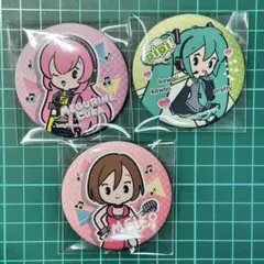 初音ミク×100円ショップ 缶バッジセット