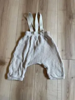 nunu biel ベージュ サスペンダー付きボトムス