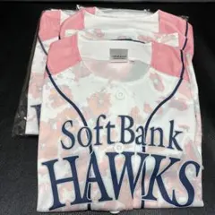 SoftBank Hawks ユニフォーム ピンク 4枚セット