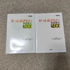 やっておきたい英語長文300, 500 2冊セット