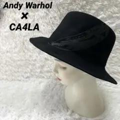 赤西仁着用　CA4LA カシラ　アンディウォーホル　バナナ　ウールハット　日本製