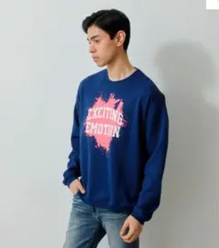 AZUL BY MOUSSY プルオーバー　トレーナー　M ネイビー　新品未使用
