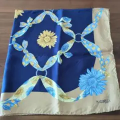 MARINELLA 花柄シルクスカーフ