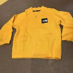 THE NORTH FACE オレンジ ジップアップパーカー