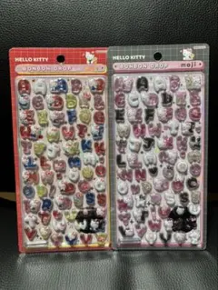 【正規品】ボンボンドロップシール　moji 文字　サンリオ　キティ