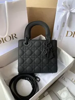 Dior ブラック ナイロン ハンドバッグM74