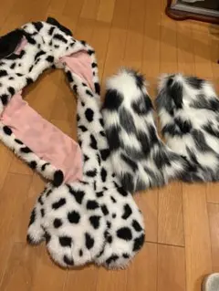 ディズニー マフラーキャップ 101匹のワンちゃん わんちゃん