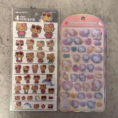 コットンパフィー 4サイズステッカー キティ