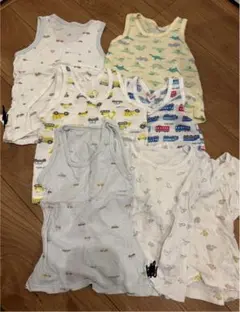 肌着 半袖 タンクトップ7枚セット 男の子