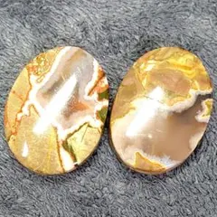 B57　サンダーエッグ　フラットオーバル　約17✕22ミリ