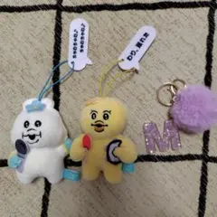 んぽちゃむときみまろのぬいぐるみセット