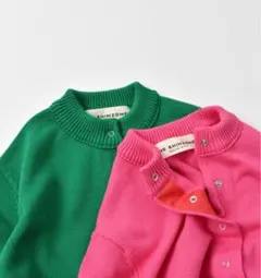 Shinzone｜コットン ロングリブ カーディガン