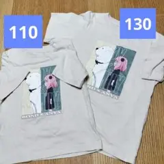 スパイファミリー Tシャツ 130　110　ユニクロ　おそろい　姉妹　兄弟
