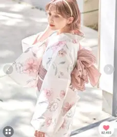 Dita 浴衣 桜梅桃季 下駄　24時間以内発送