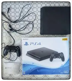 中古品　PS4 CUH-2200A Jet Black 500GB プレステ4