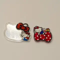 ハローキティ アクリルキーホルダー 2個セット