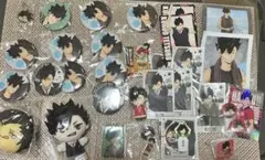 ハイキュー 黒尾鉄朗 黒尾 缶バッジ おまんじゅう 夏の陣