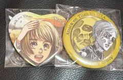 進撃の巨人 アルミン・アルレルト 日田 缶バッジ ハート型缶バッジ Anique