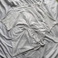 S’yte ヨウジヤマモト 24ss 編み込み Tシャツ ホワイトのサムネイル