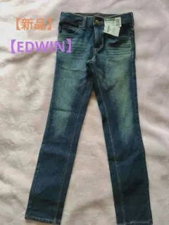 新品 140cm ジーンズ EDWIN SOMETHING 女の子