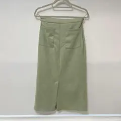 GU スエード タイトスカート