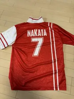 アシックス サッカーシャツ NAKATA 8 日本 ユニフォーム 中田英寿