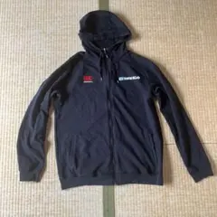 canterbury フード付き 3L 黒 ウォームアップウェア