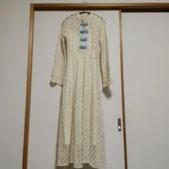 Lily Brown アイボリー レース ワンピース