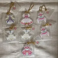 プリキュア 一番くじ　20th E賞　コスチュームアクリルチャーム　7点