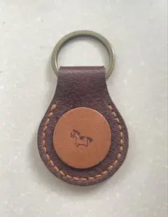 レザーキーホルダー　本革　ハンドメイド
