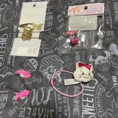 ⭐️ヘアアクセサリー　ヘアゴム　ピン　クリップ　マリー　ぼんぼんりぼん