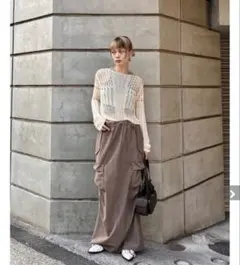 ハツ様 新品　AMERI MEDI RUFFLE KNIT ROMPERS AMERI MEDI RUFFLE KNIT ROMPERS - メルカリ
