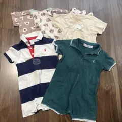 Ralph Lauren PETITBATEAU BREEZEロンパースセット
