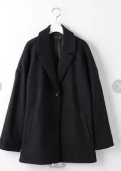 バックタック コクーン コート