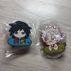 鬼滅の刃 キャラばんちょうこう ヘアクリップ 弐 不死川実弥 富岡義勇