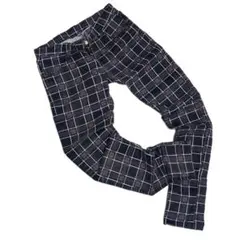 Mサイズ★HARRIET&Co.★チェックスキニーパンツ★ローライズ