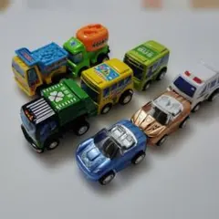 プルバックカー　8台