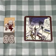 Dグレ アレン クロス コムイ ステッカー コースター D.Gray-man