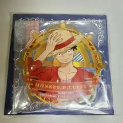 ユニバ USJ ONEPIECE モンキー・D・ルフィ アクリルコースター