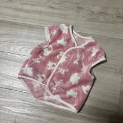 アカチャンホンポ スリーパーベスト　フリース　70～80サイズ