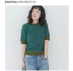 JOHNBULL ランダム テレコ 半袖 Tシャツ Mのサムネイル