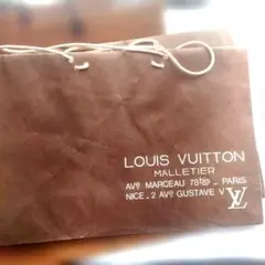 LOUIS VUITTON PARIS　ショップ袋２枚組