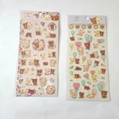 コリラックマmeetsチャイロイコグマ　2シートセット