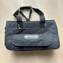 犬用キャリーバック　アウトドア　ブラック／ホワイト