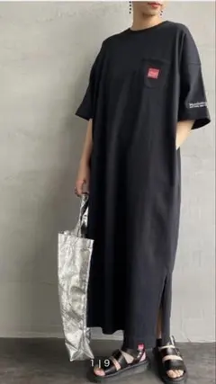 マンハッタンポーテージ Tシャツロングワンピース Freeサイズ